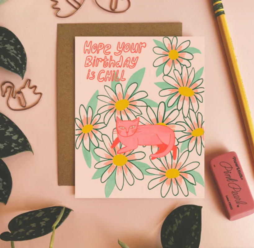 Chili Cat Greeting Card