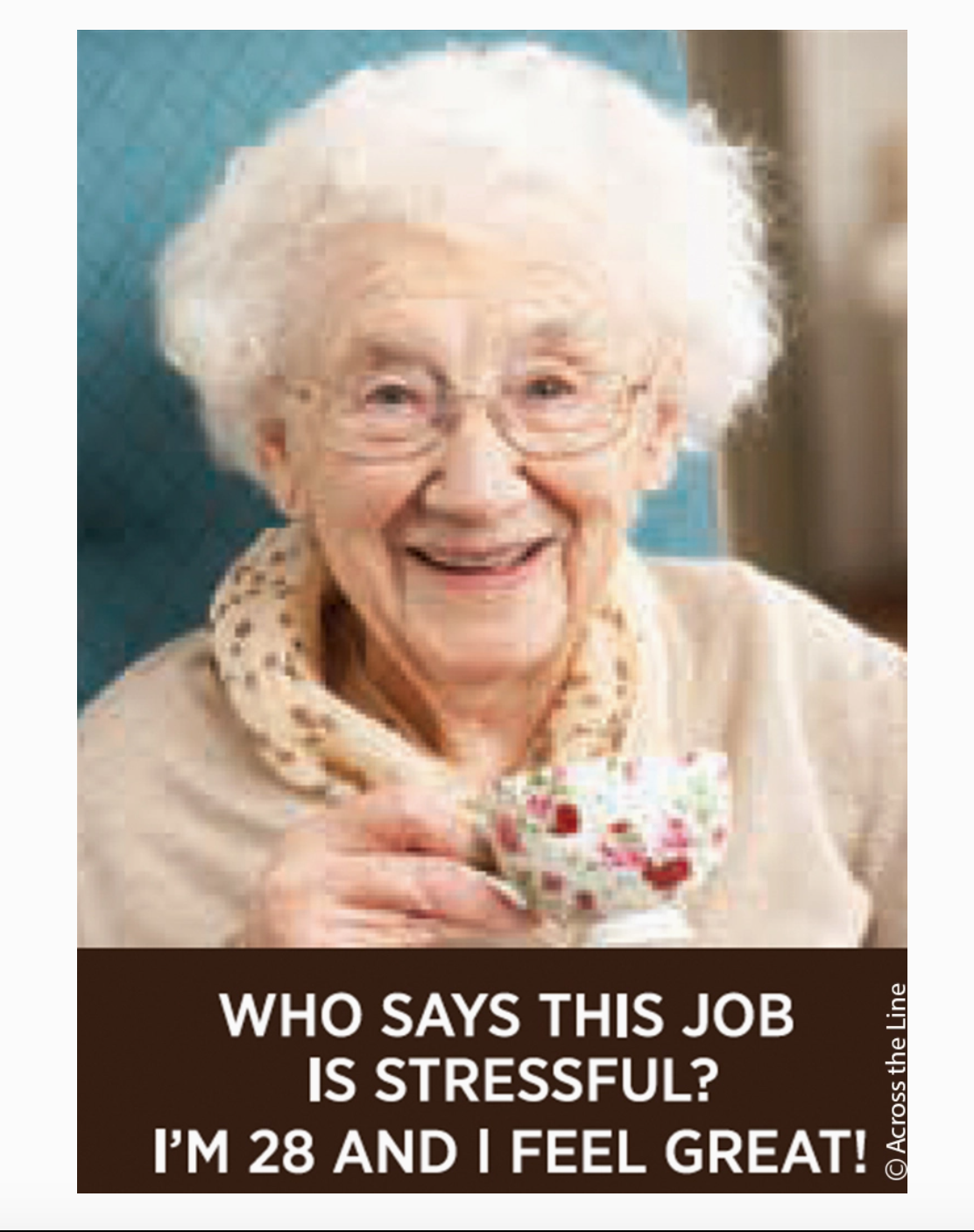 Job Stressful Magnet