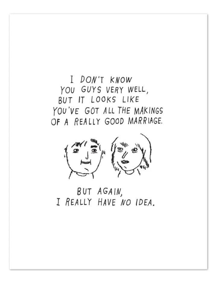 Marriage Will Work Greeting Card