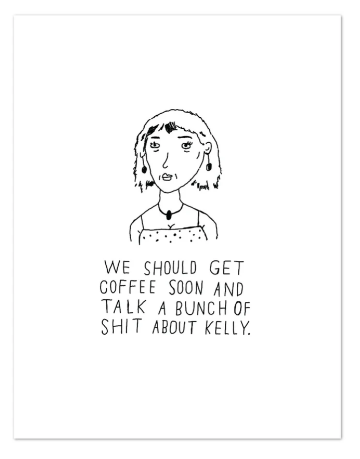 Kelly Greeting Card