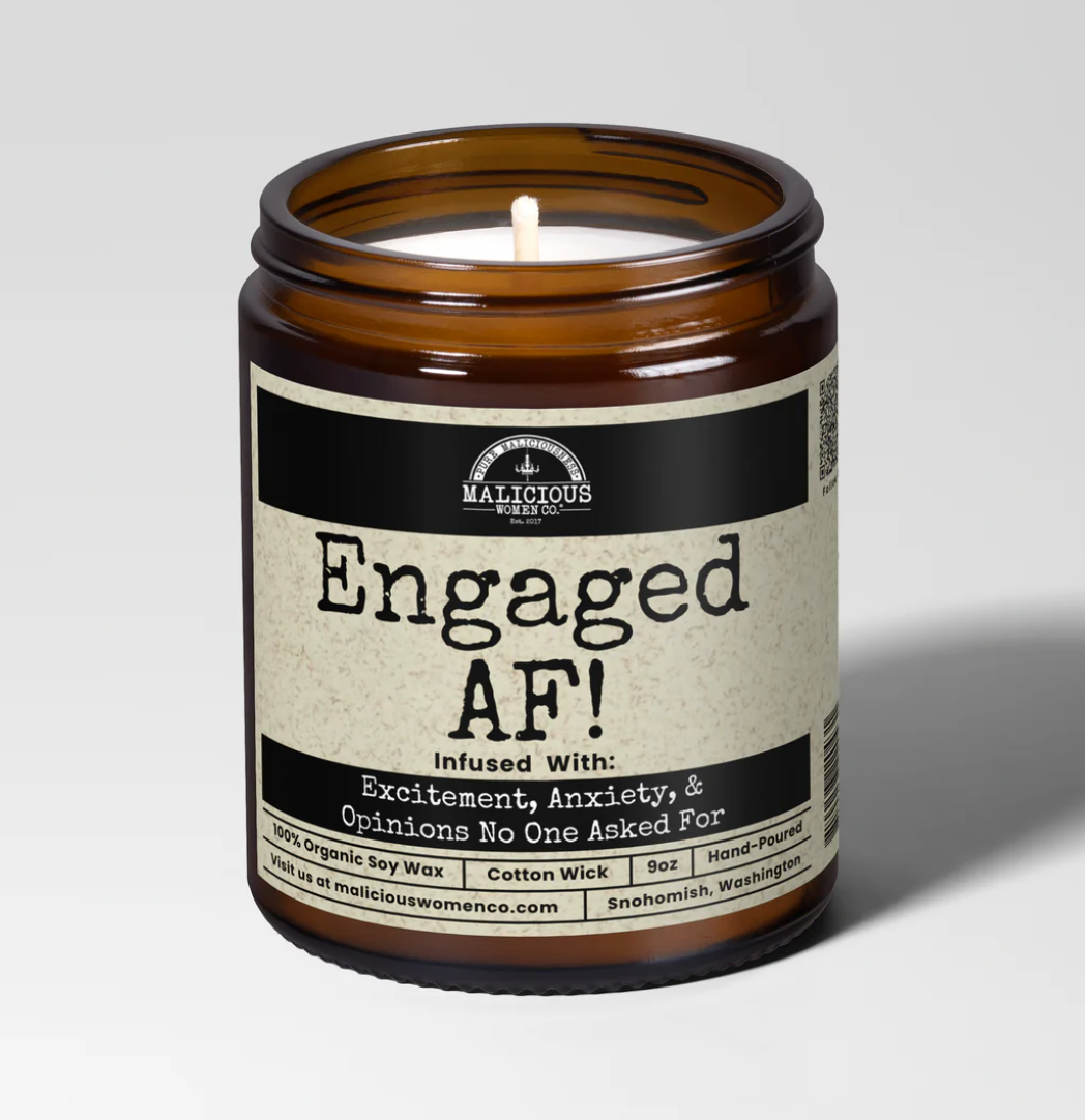 Engaged AF Candle