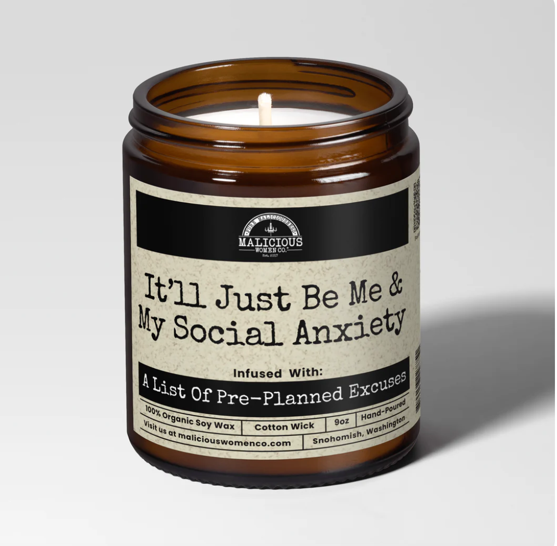 Social Anxiety Candle