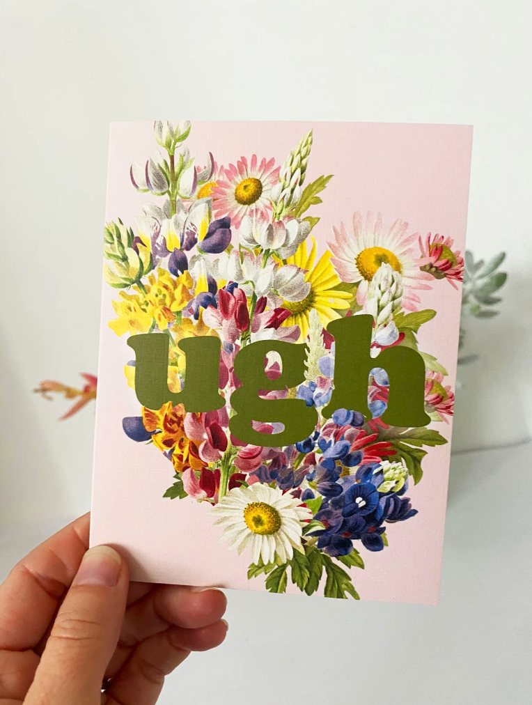 UGH Greeting Card
