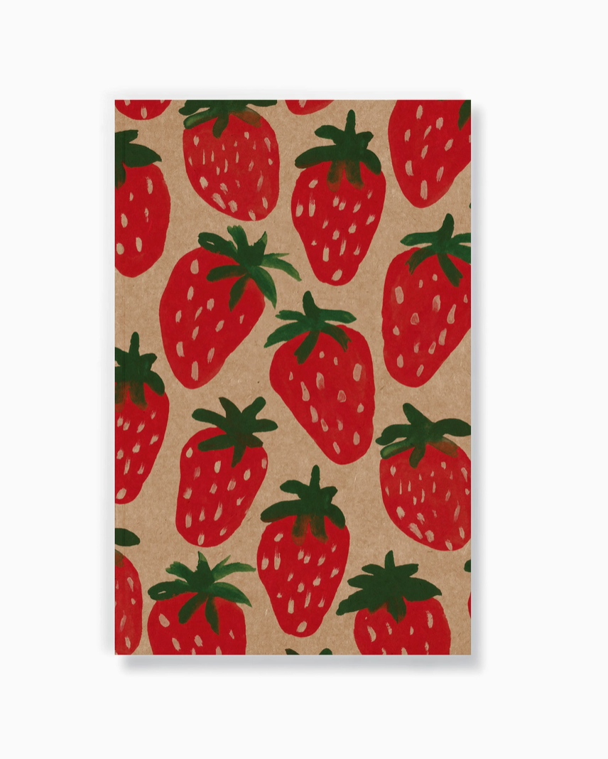 Strawberries Notebook