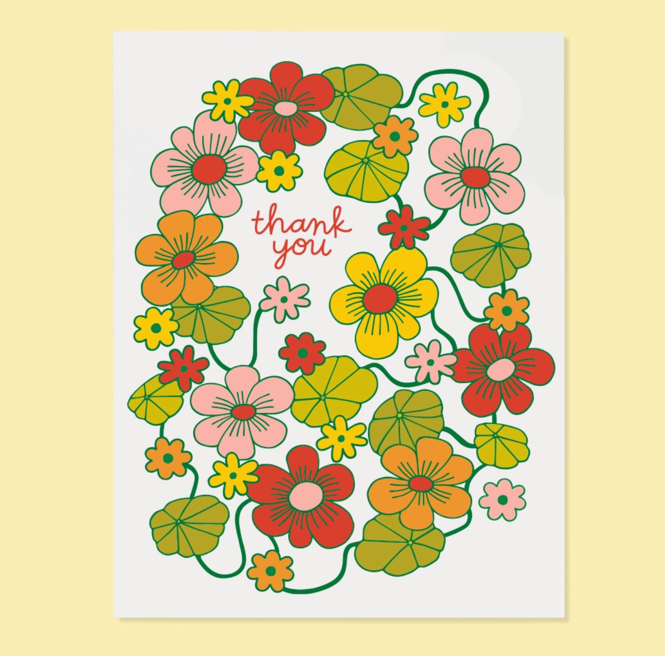 Thank You Greeting Card