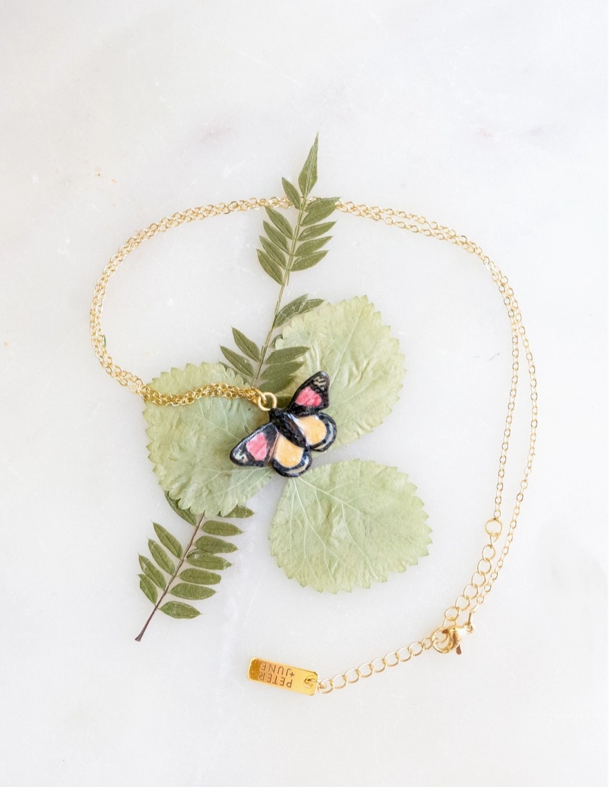 Tiny Flutter Necklace
