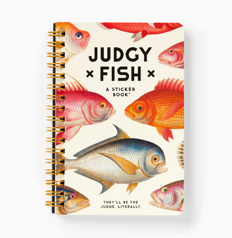 Judgy Fish A Sticker Book