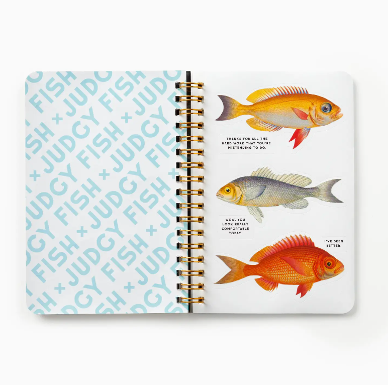 Judgy Fish A Sticker Book