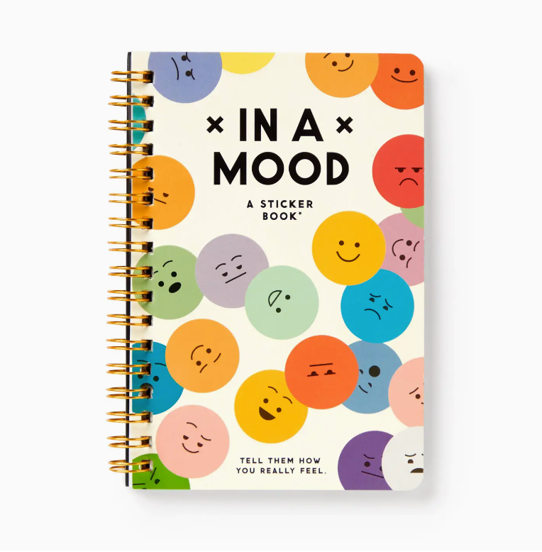 In A Mood A Sticker Book