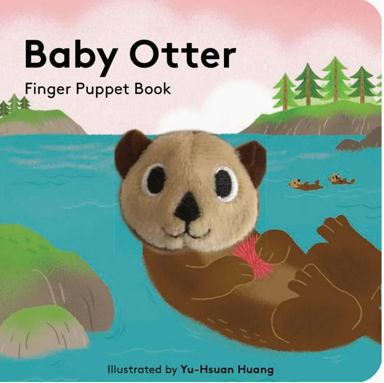 Baby Otter Finger Puppet Book