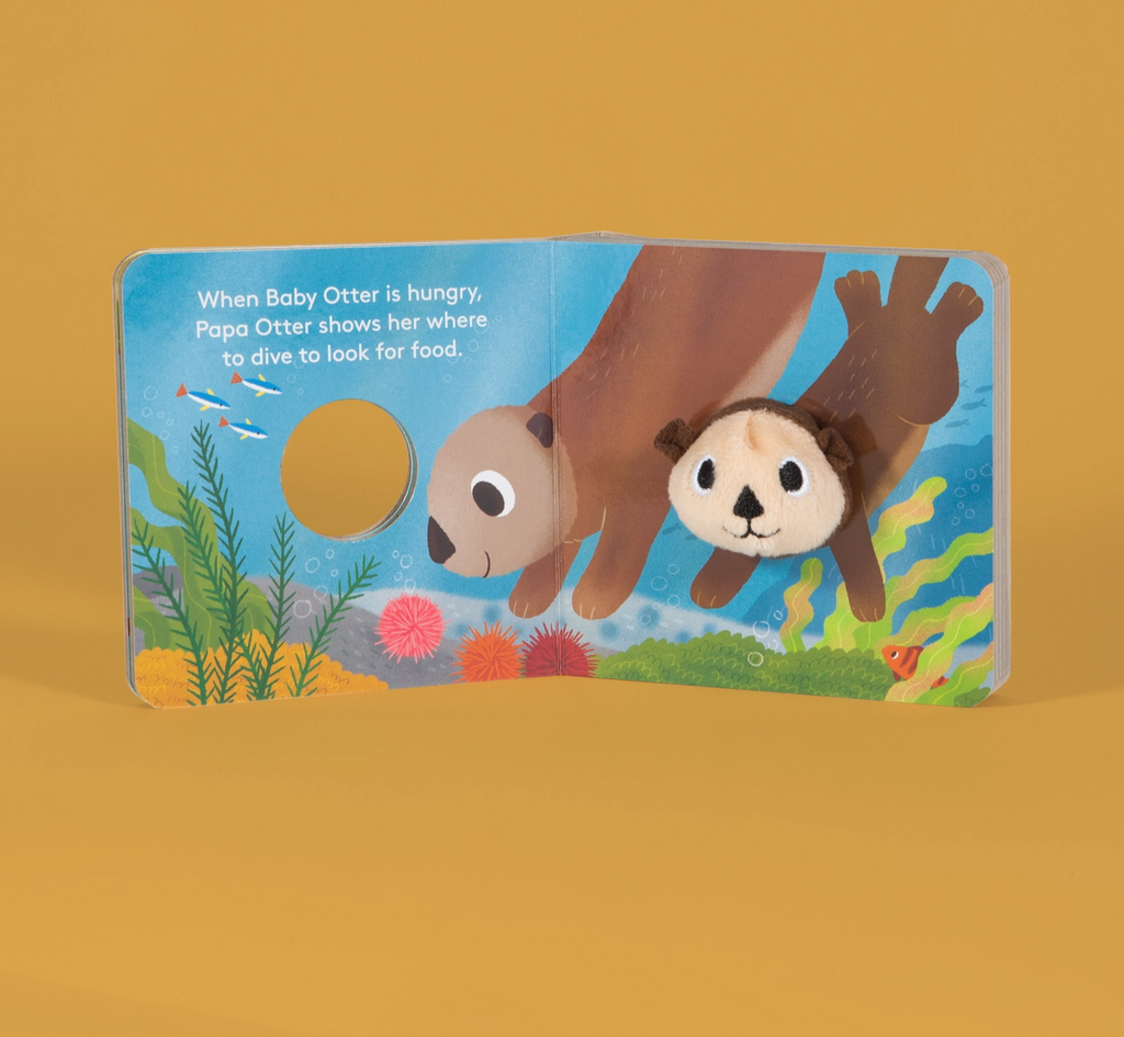 Baby Otter Finger Puppet Book