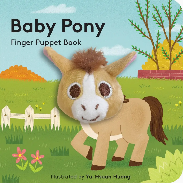 Baby Pony Finger Puppet Book