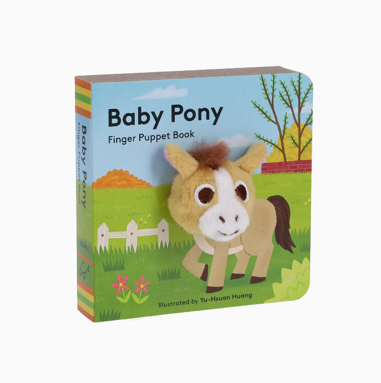 Baby Pony Finger Puppet Book