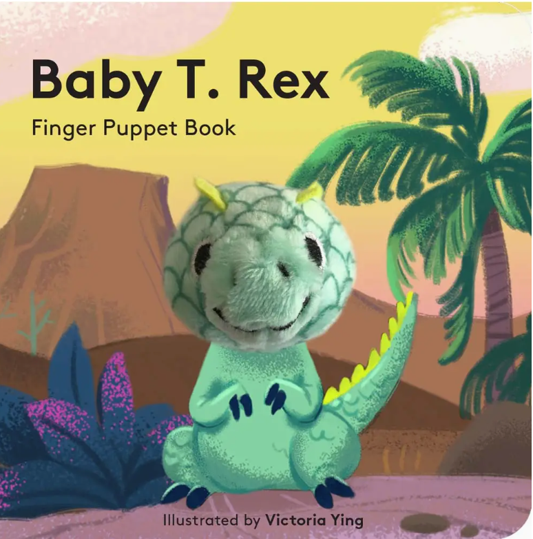 Baby TRex Finger Puppet Book