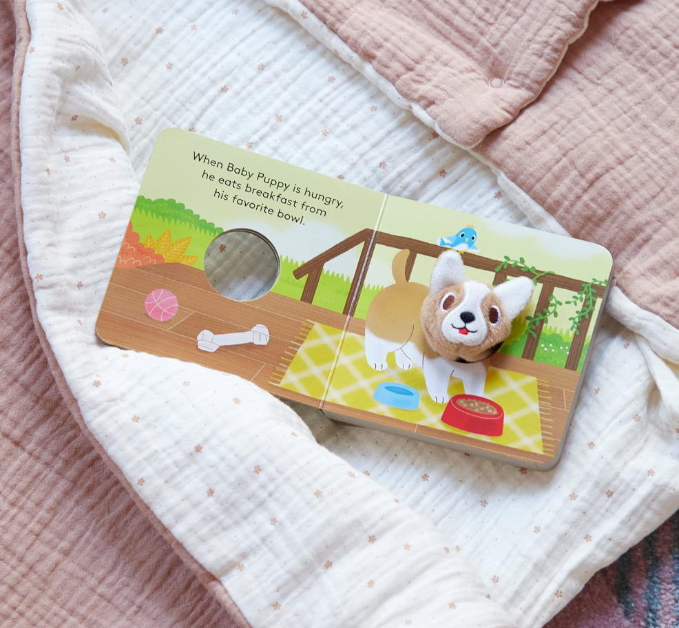 Baby Puppy Finger Puppet Book