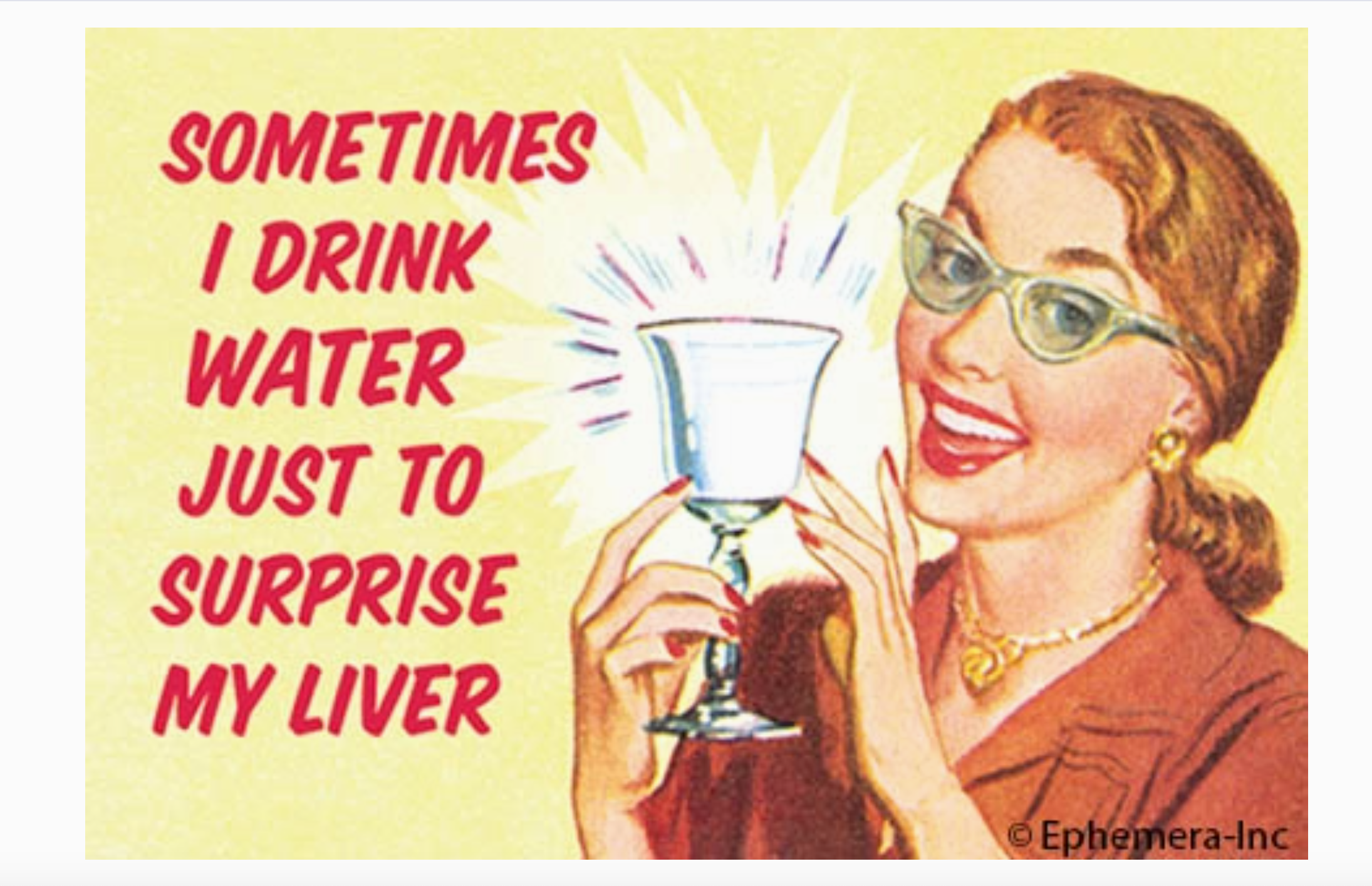 Surprise My Liver Magnet