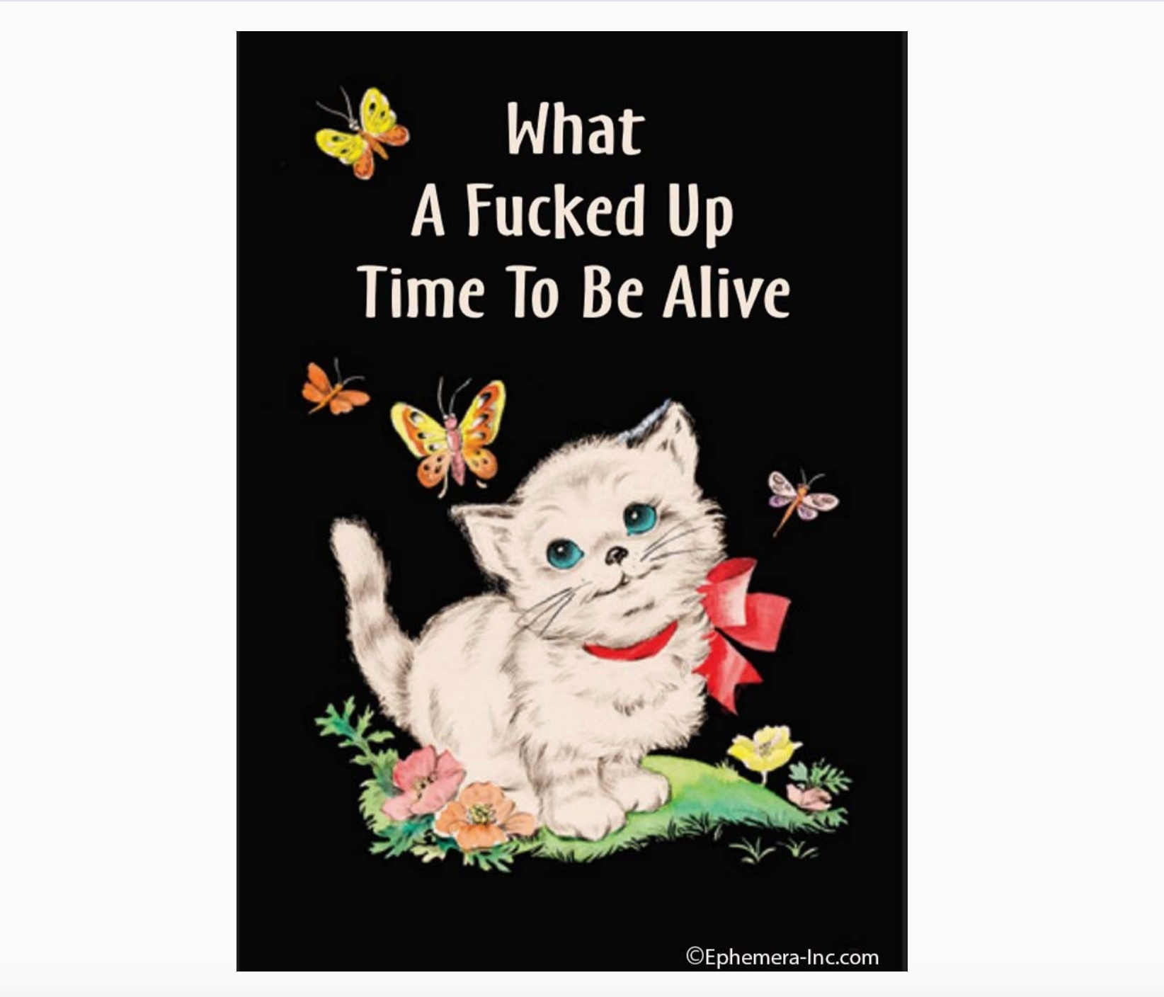 Fucked Up Time To Be Alive Magnet