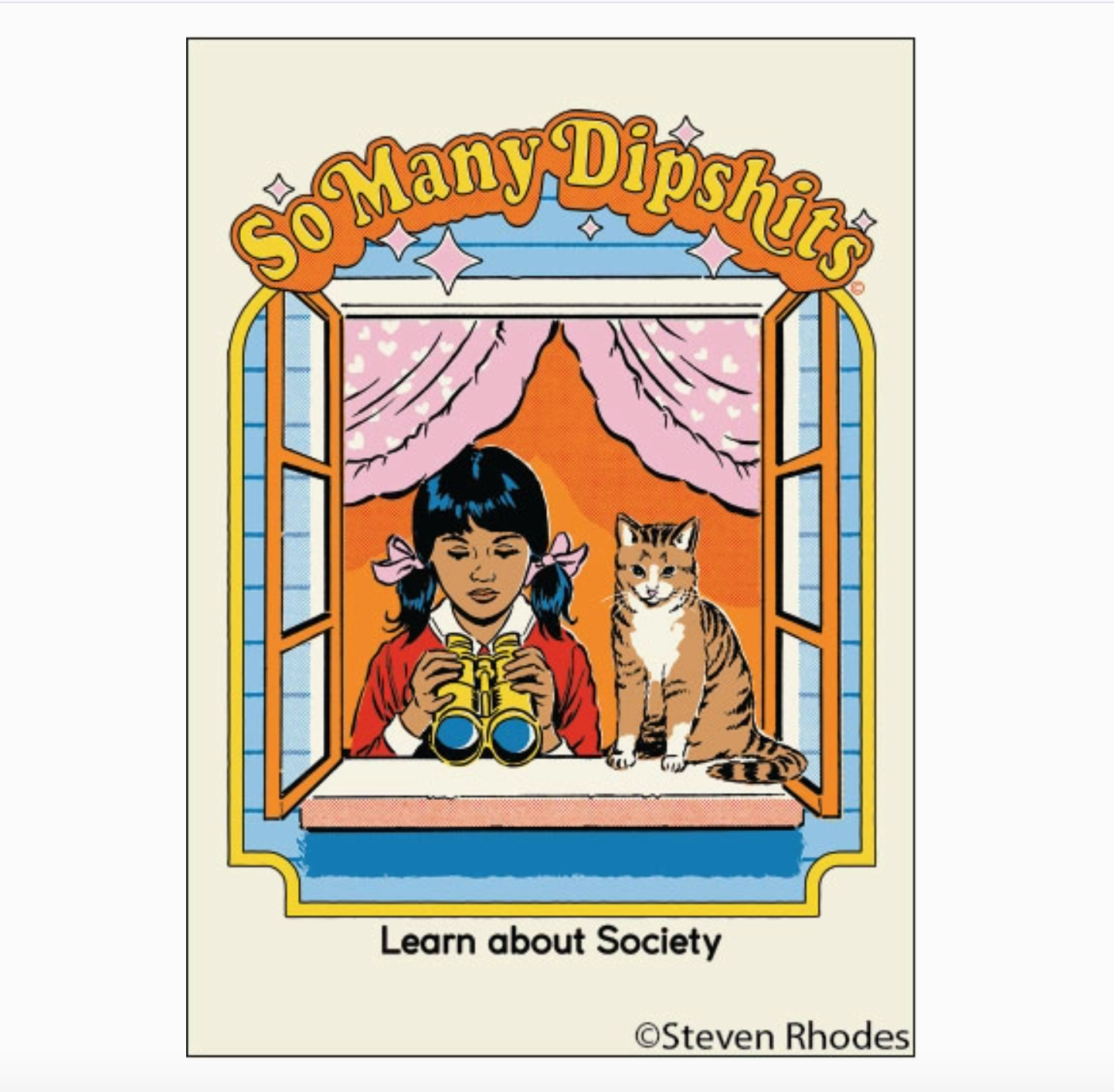 So Many Dipshits Magnet