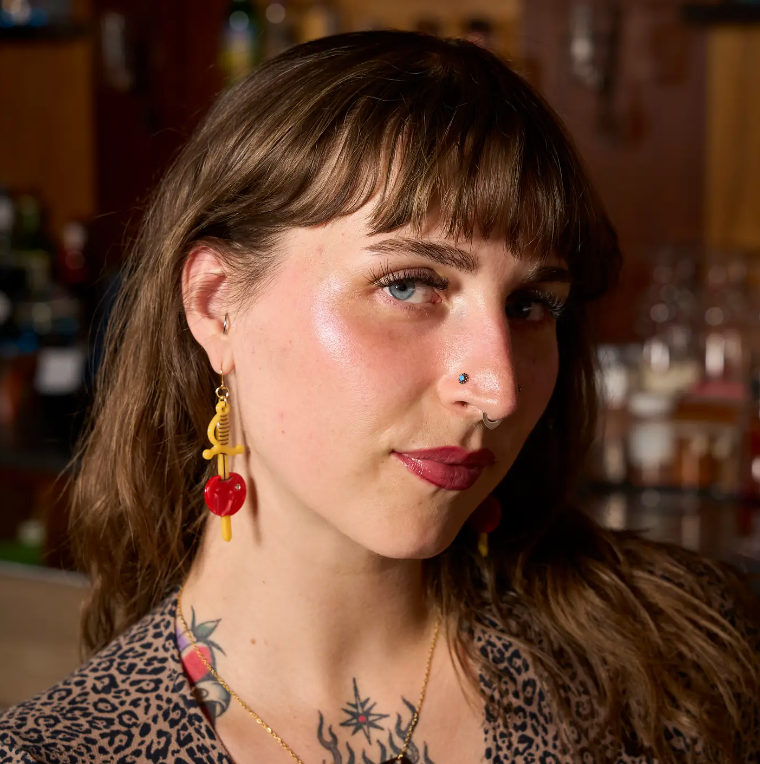 Cherry Garnish Earrings