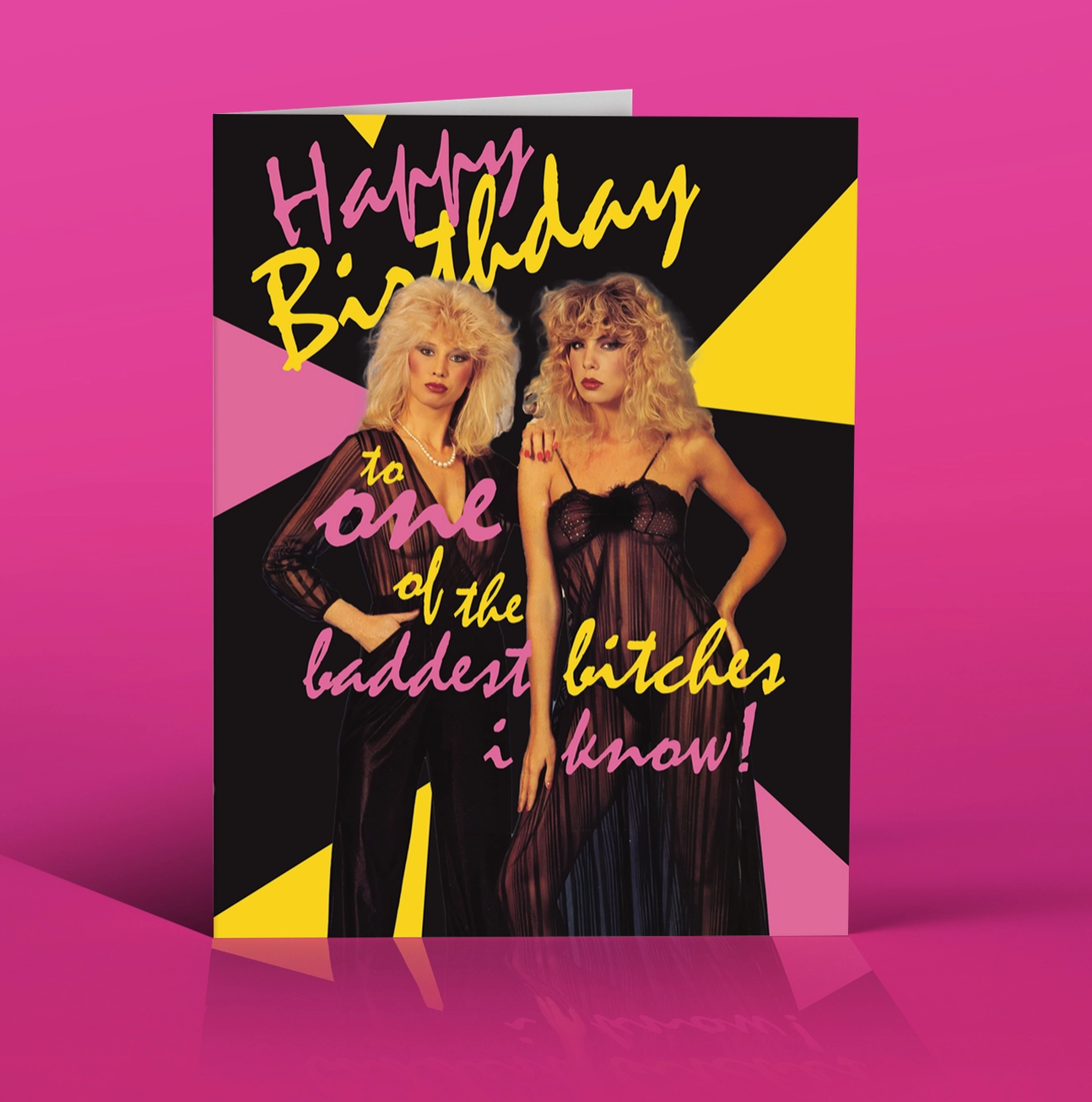 Bad Bitch Birthday Greeting Card