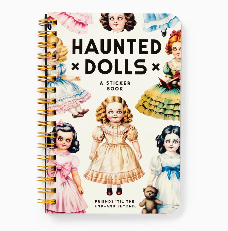 Haunted Dolls Sticker Book