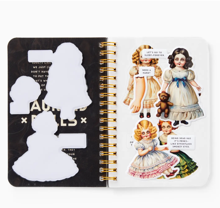 Haunted Dolls Sticker Book