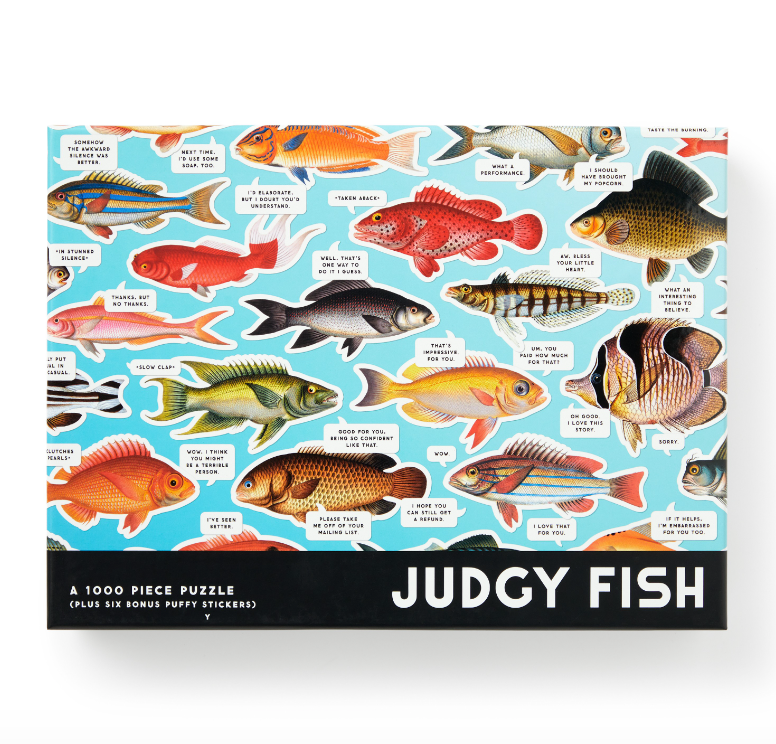 Judgy Fish 1000 Piece Puzzle