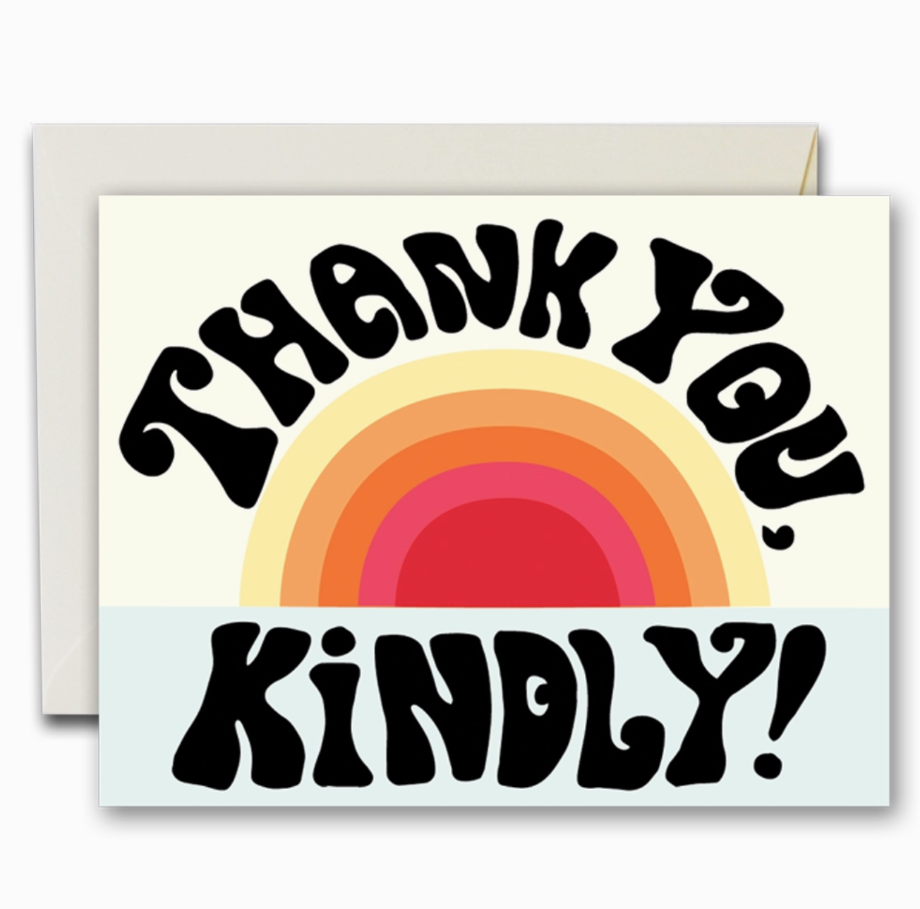 Thank You Kindly Greeting Card