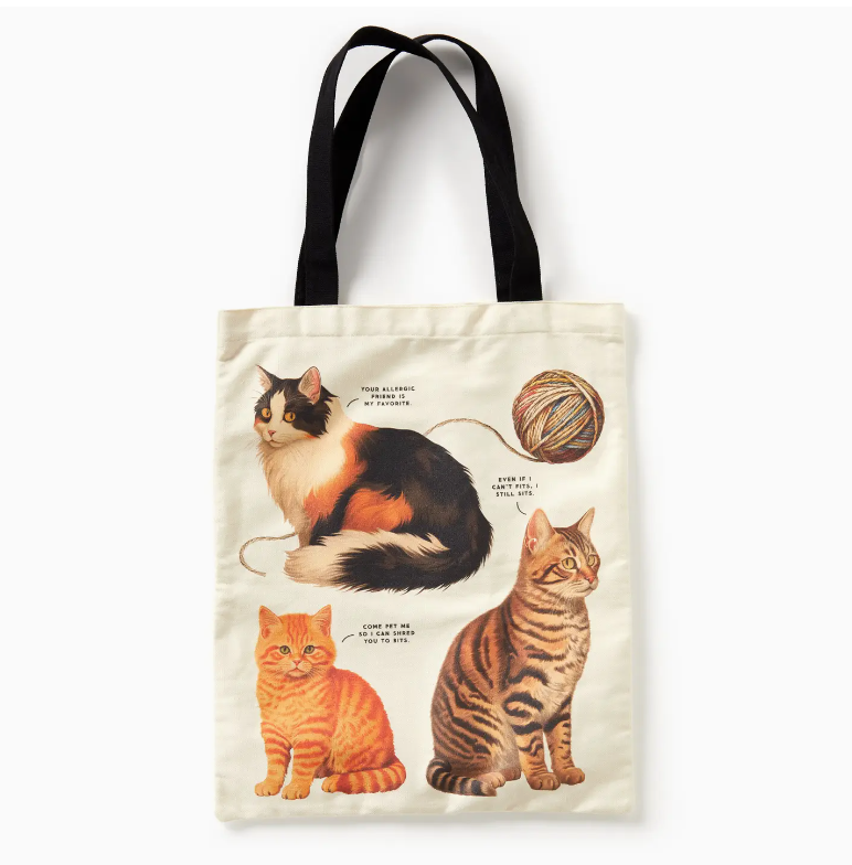 Moody Cats Tote Bag