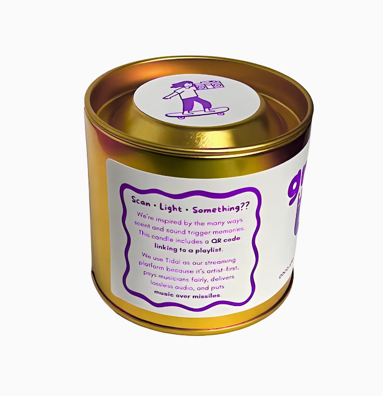 ADHD Playlist Candle