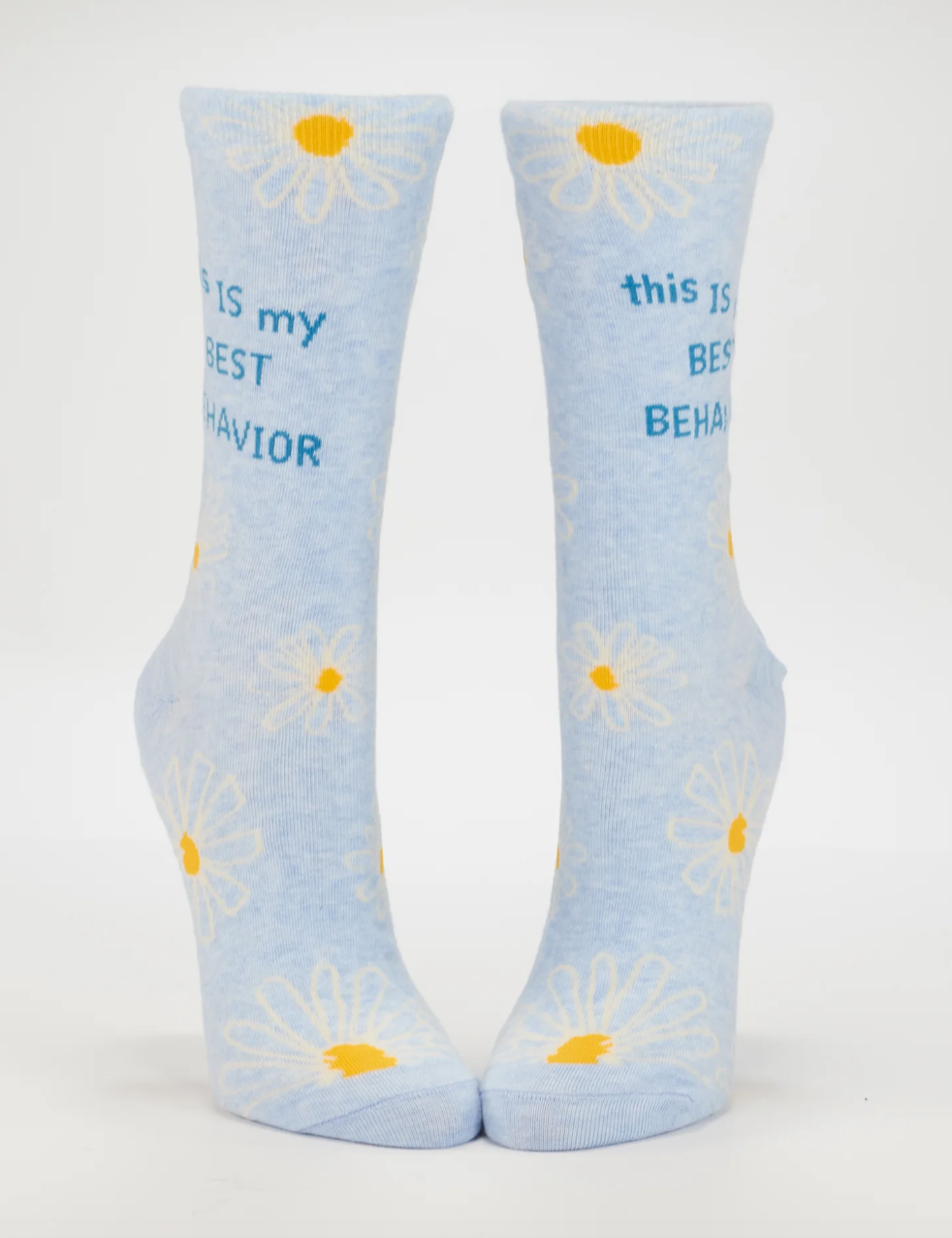 My Best Behavior Women's Crew Socks