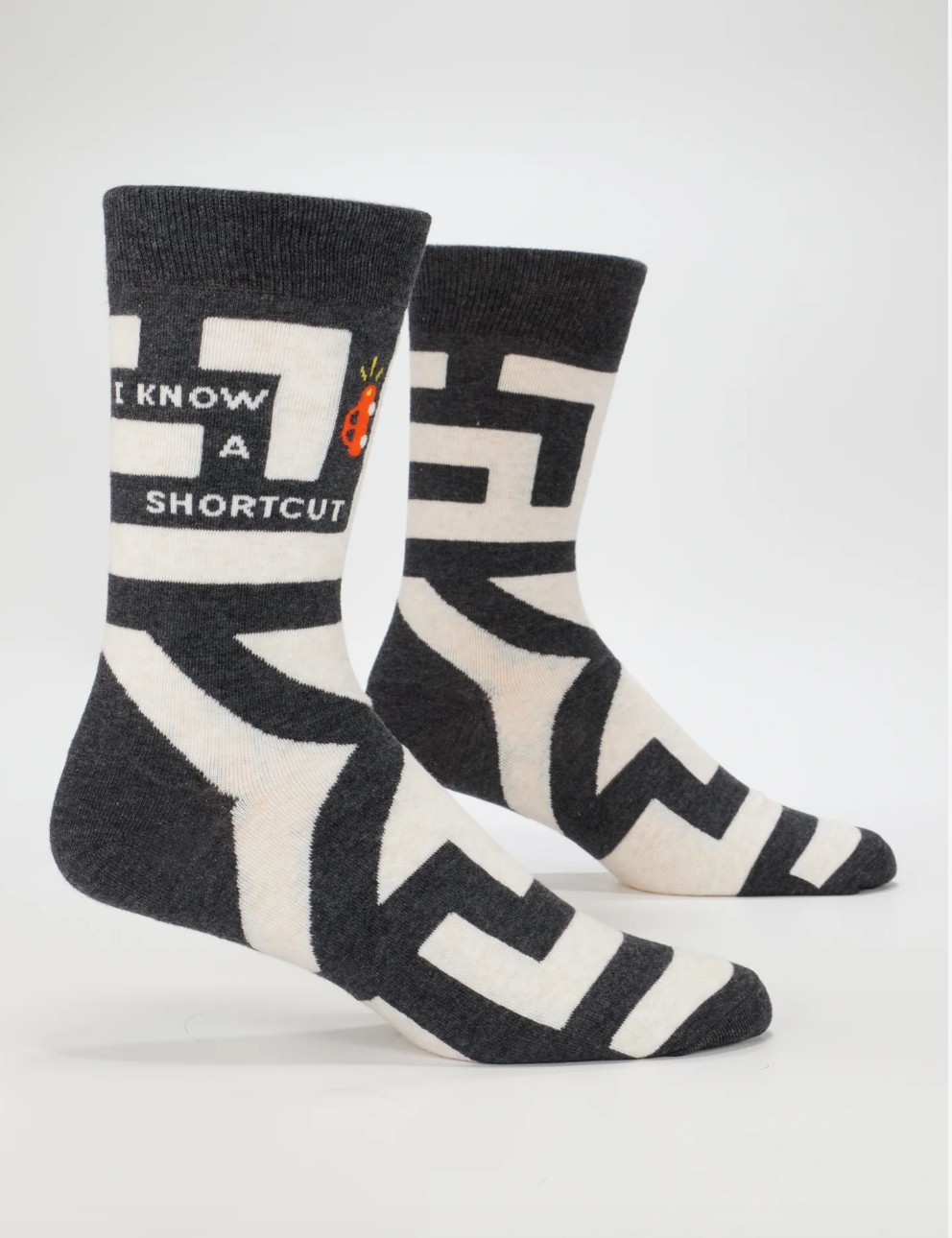 I Know A Shortcut Men's Crew Socks