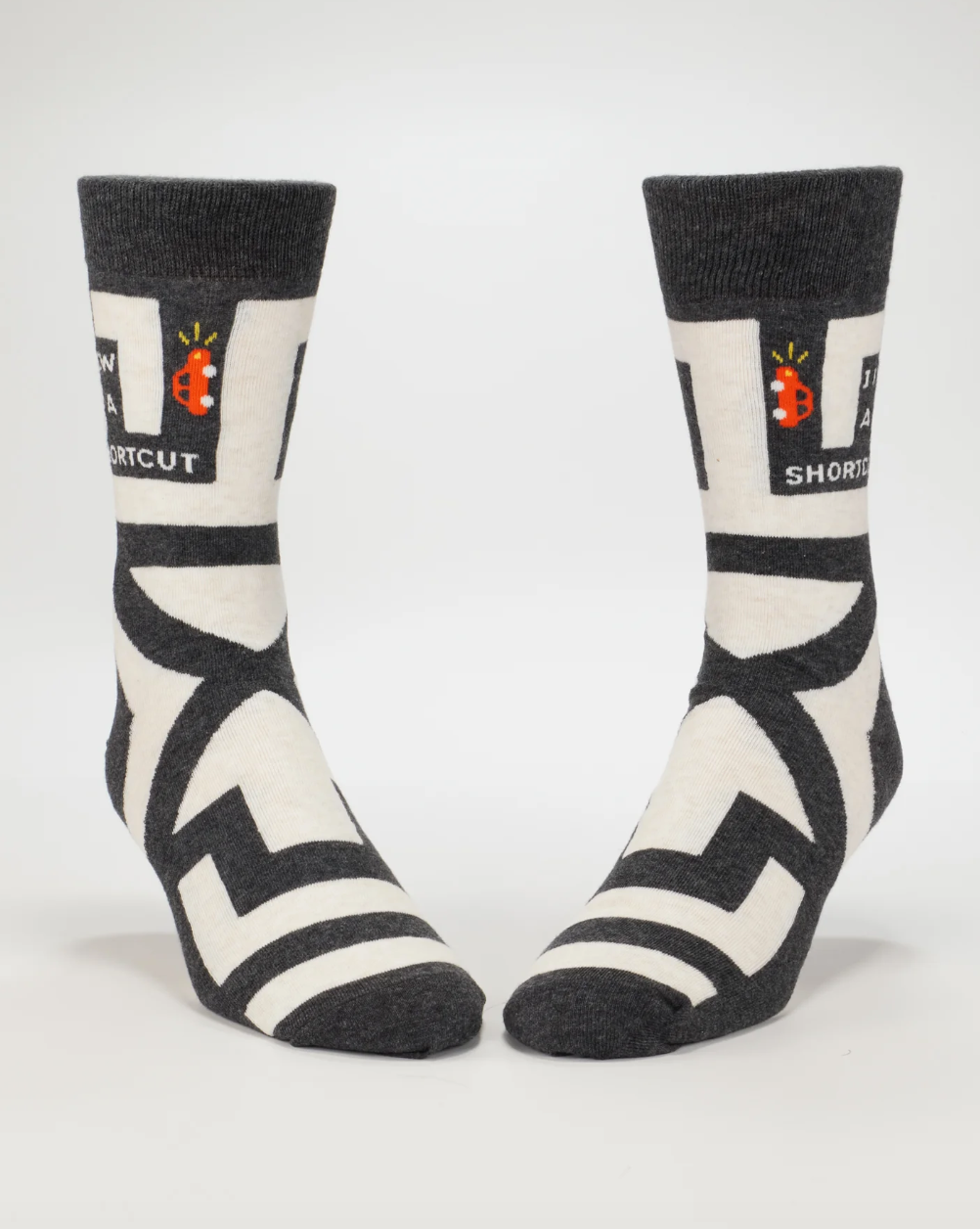 I Know A Shortcut Men's Crew Socks
