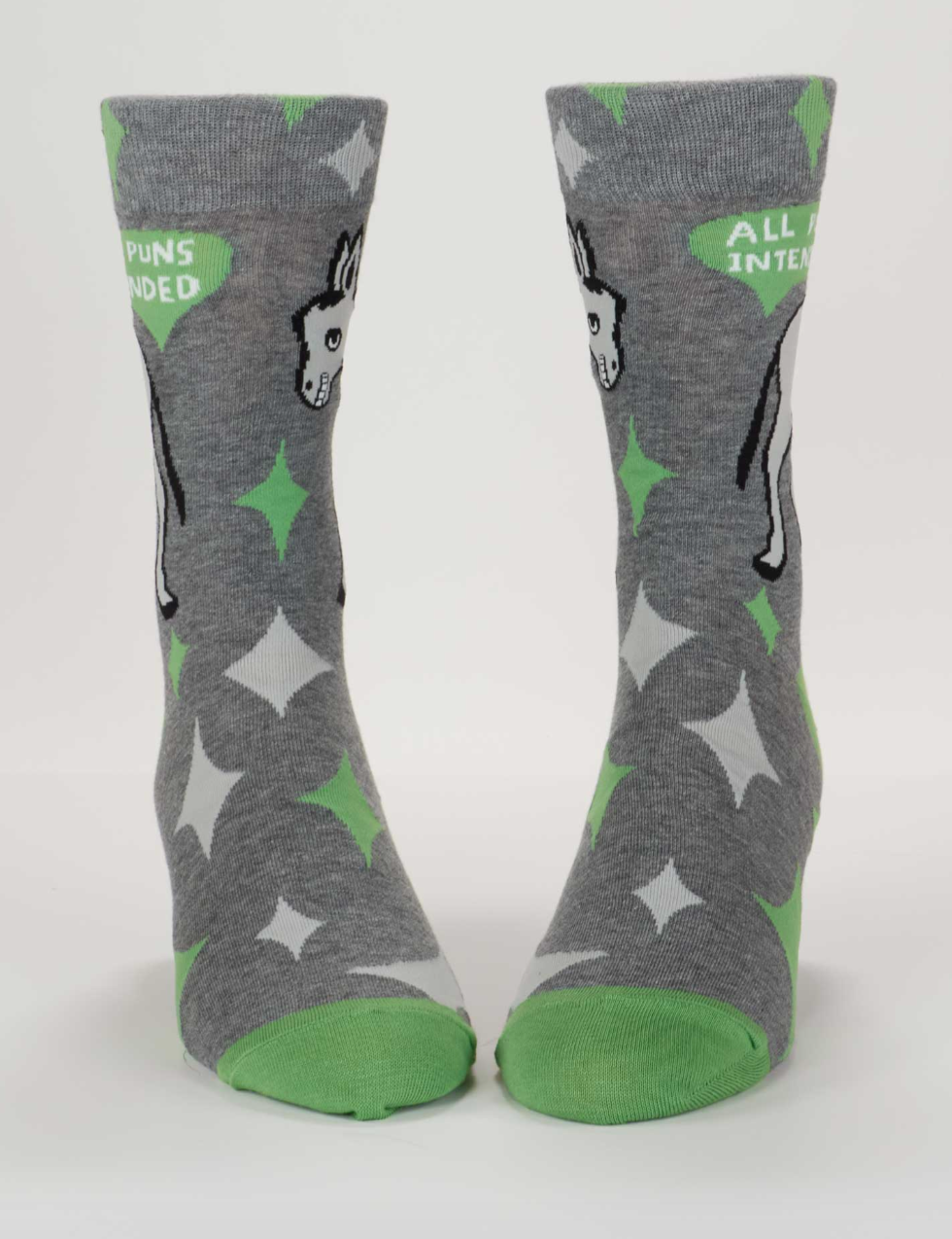 All Puns Intended Men's Crew Socks