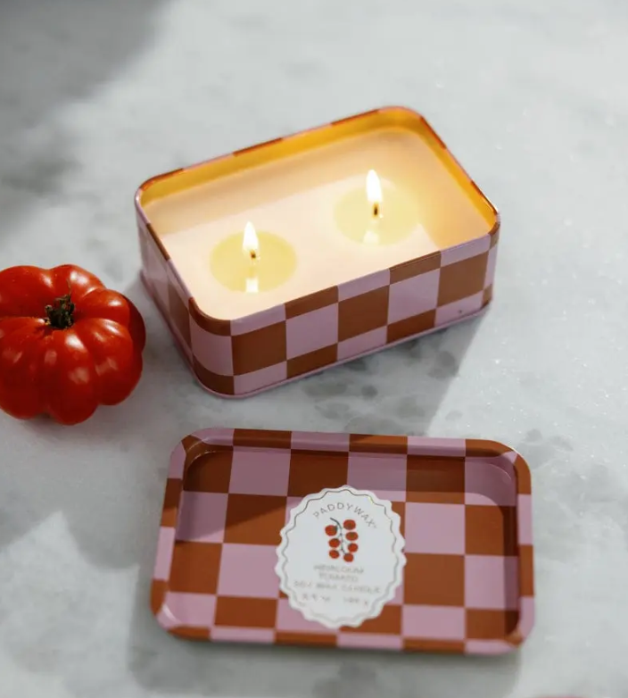 Heirloom Tomato Tin Candle