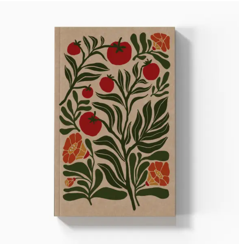 Tomatoes Kraft Paper Notebook