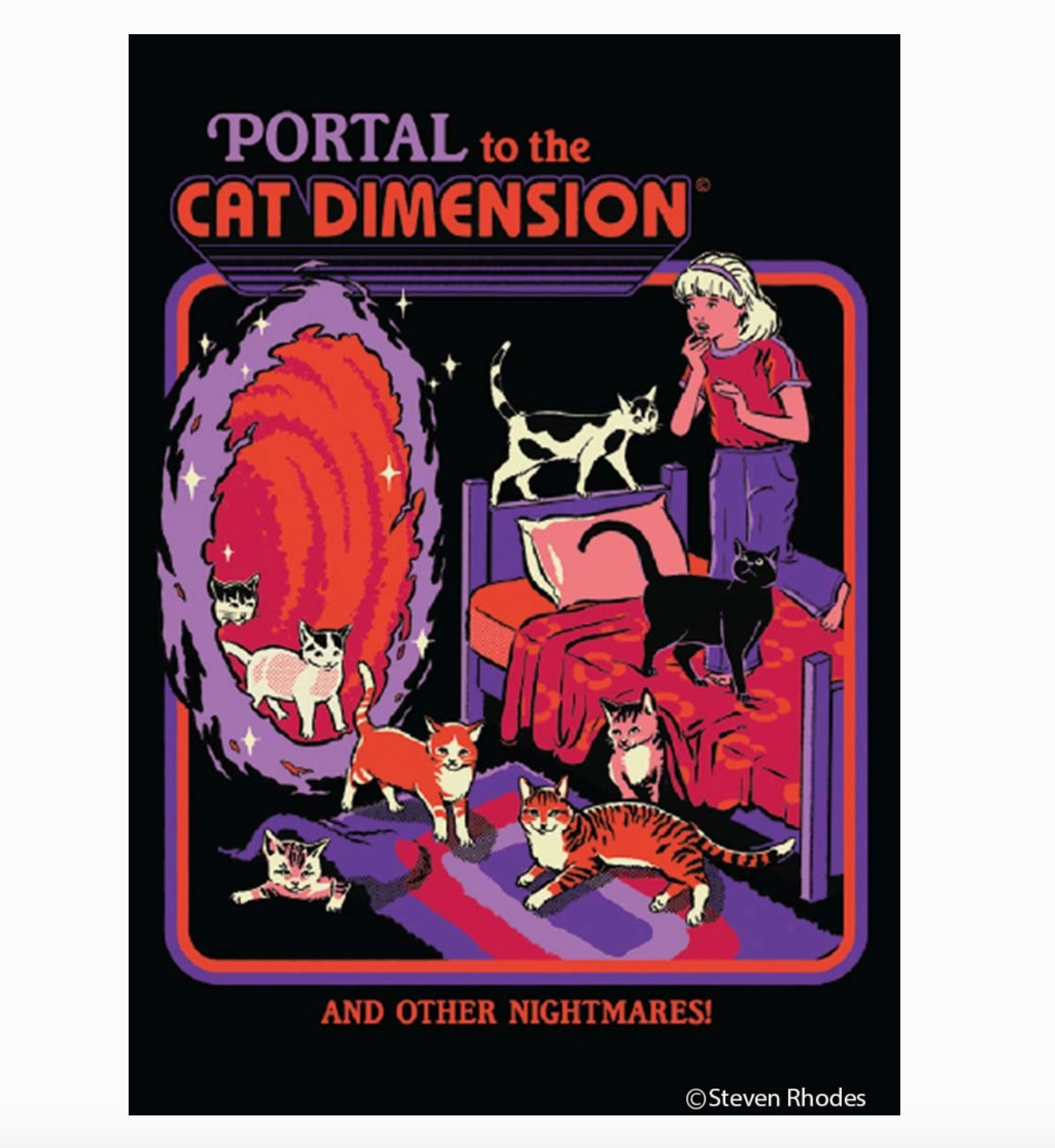 Cat Portal Magnet
