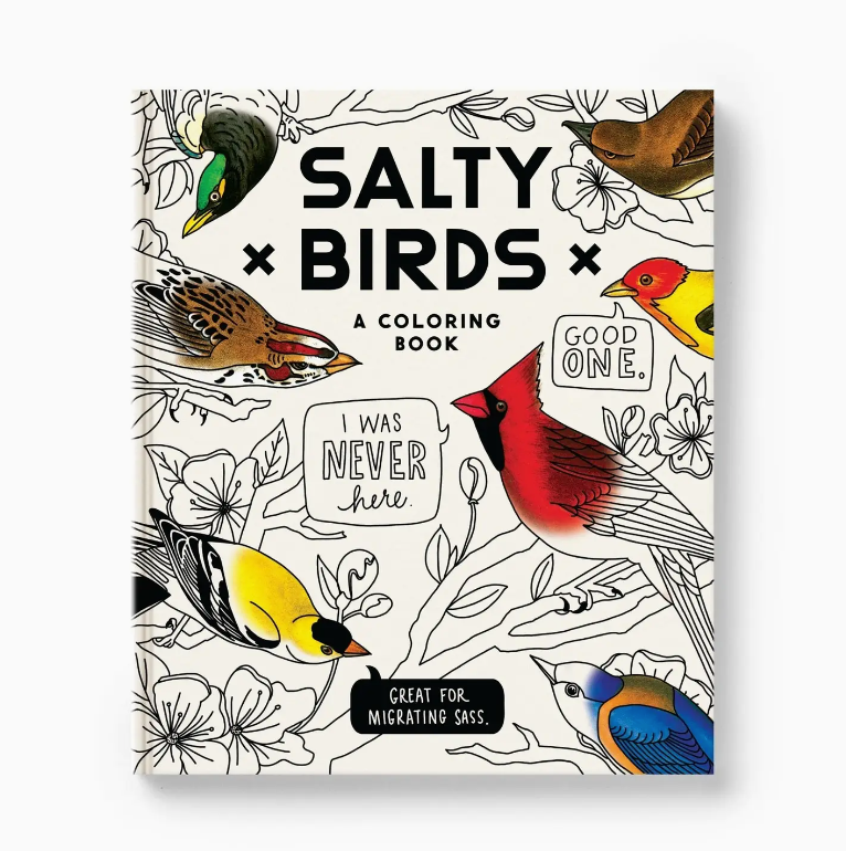Salty Birds Coloring Book