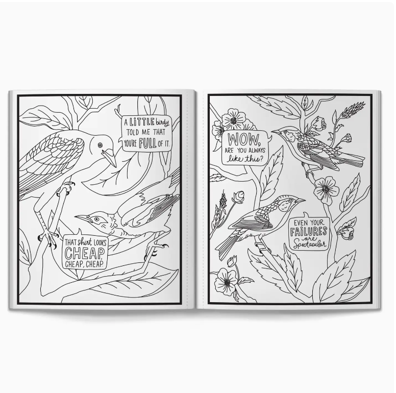 Salty Birds Coloring Book