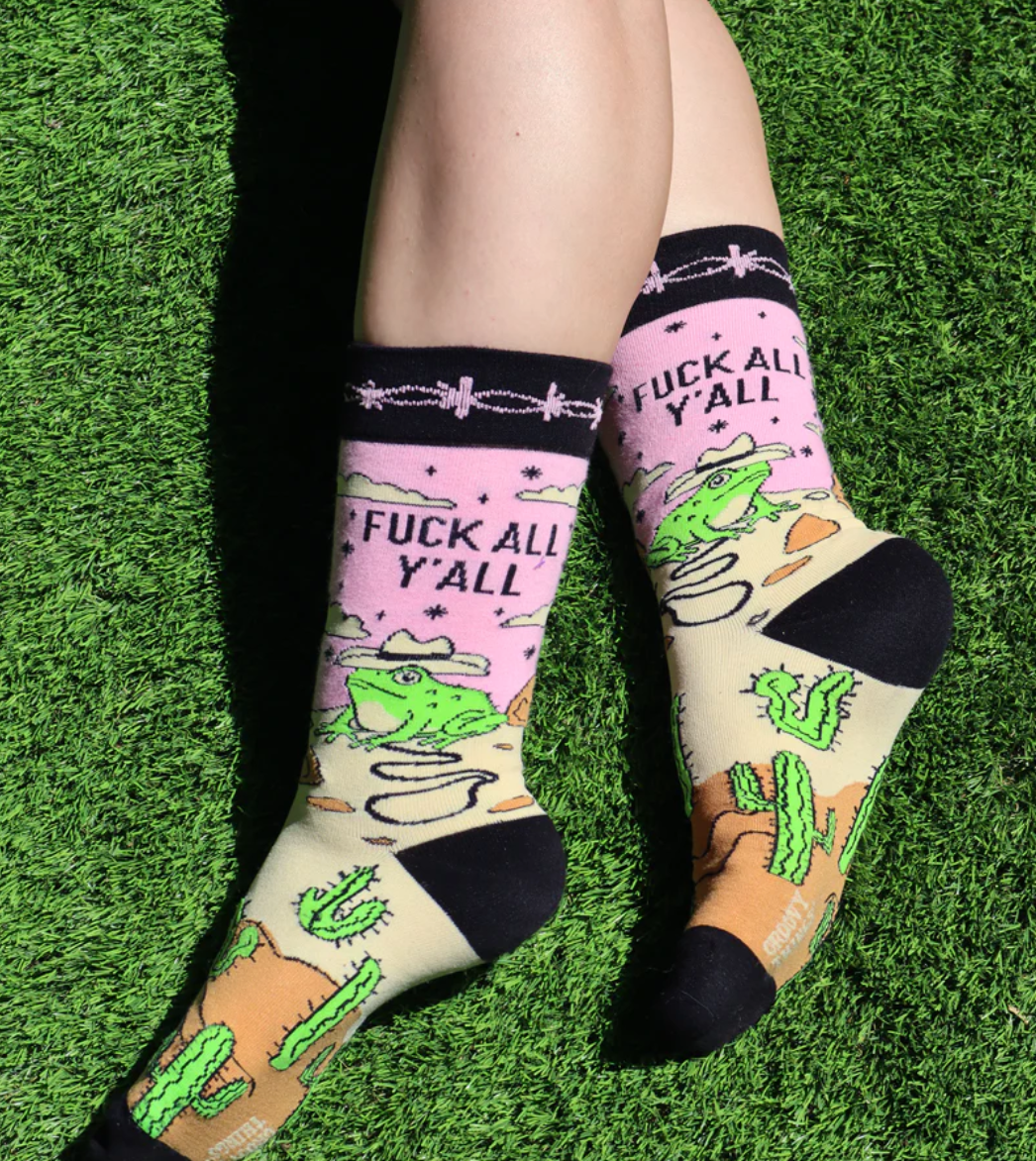 Fuck All Y’all Women’s Crew Socks