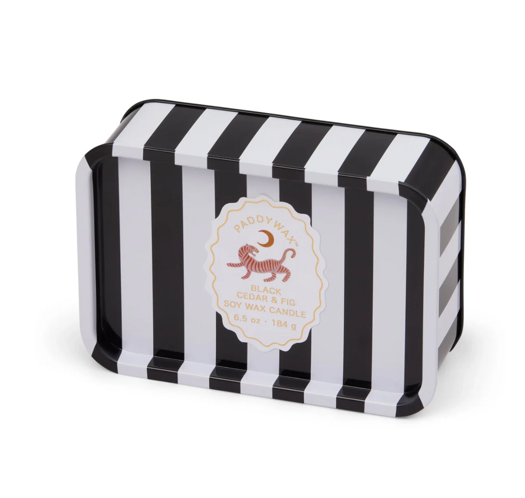 Cedar & Black Fig Tin Candle