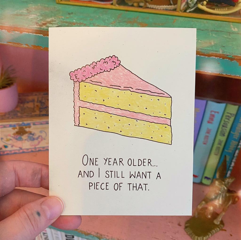 Piece of That Birthday Greeting Card