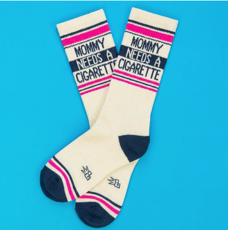 Mommy Needs A Cigarette Unisex Socks