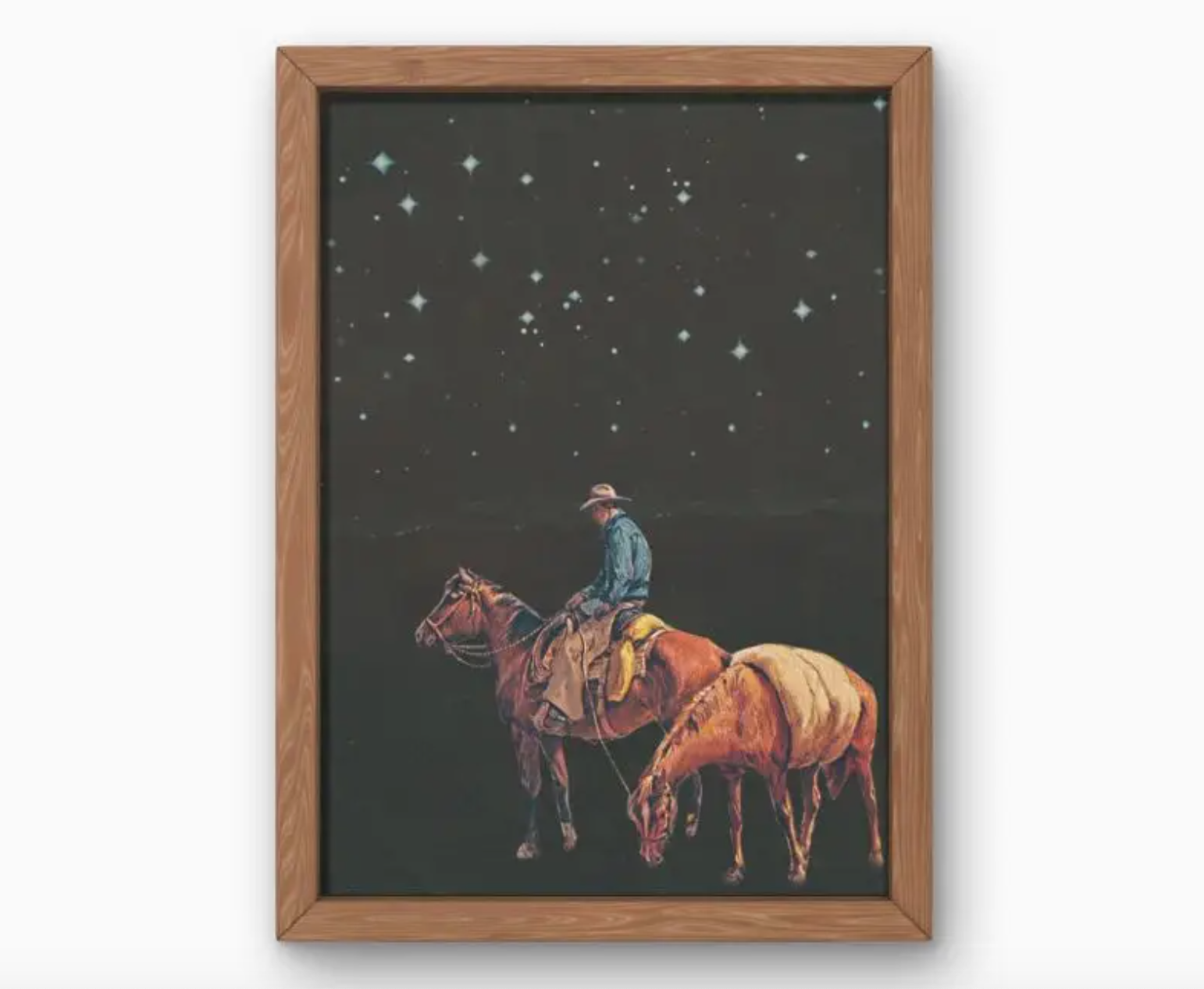 Cowboy Art Print