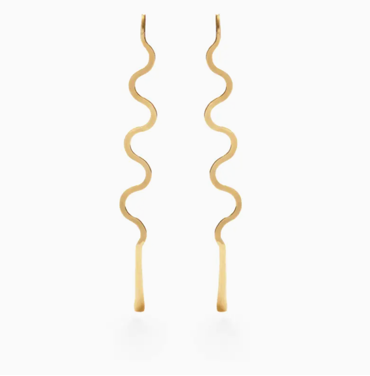 Squiggle Threader Earrings