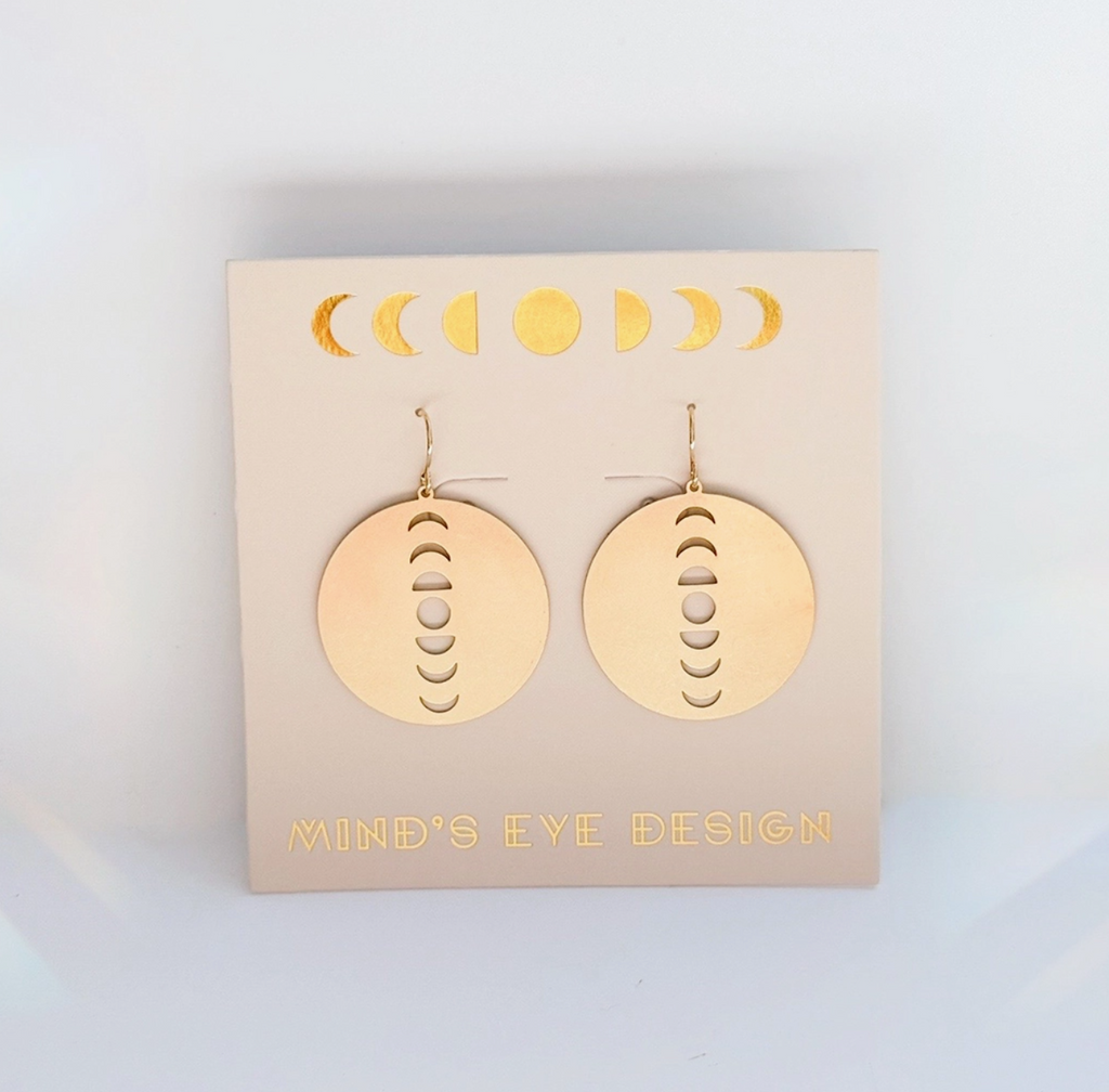 Lunar Phases Earrings
