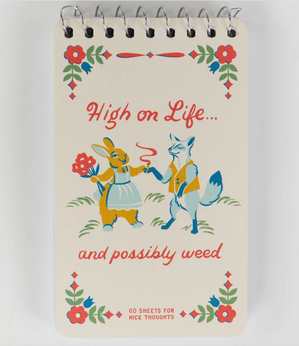 High On Life 3x5 Notebook