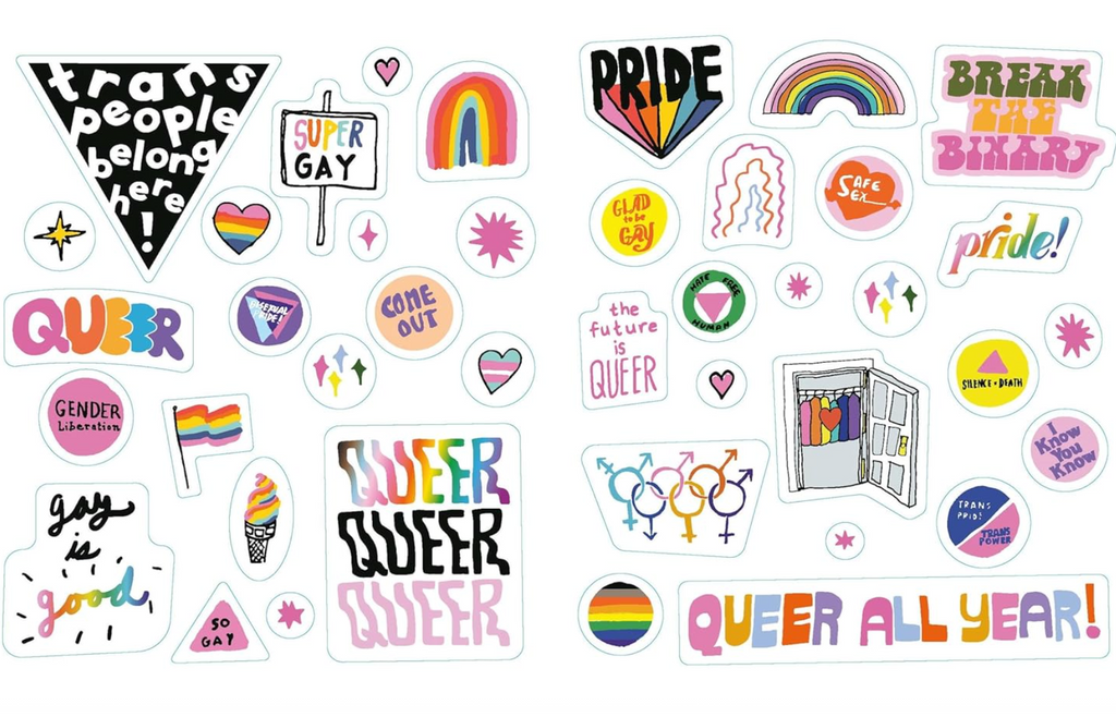 The Big Book of Queer Stickers: Includes 1,000+ Stickers!