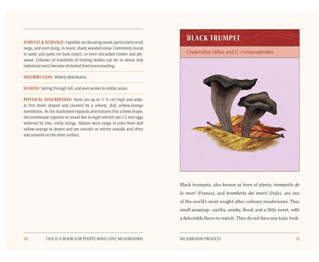 This is a Book For People Who Love Mushrooms