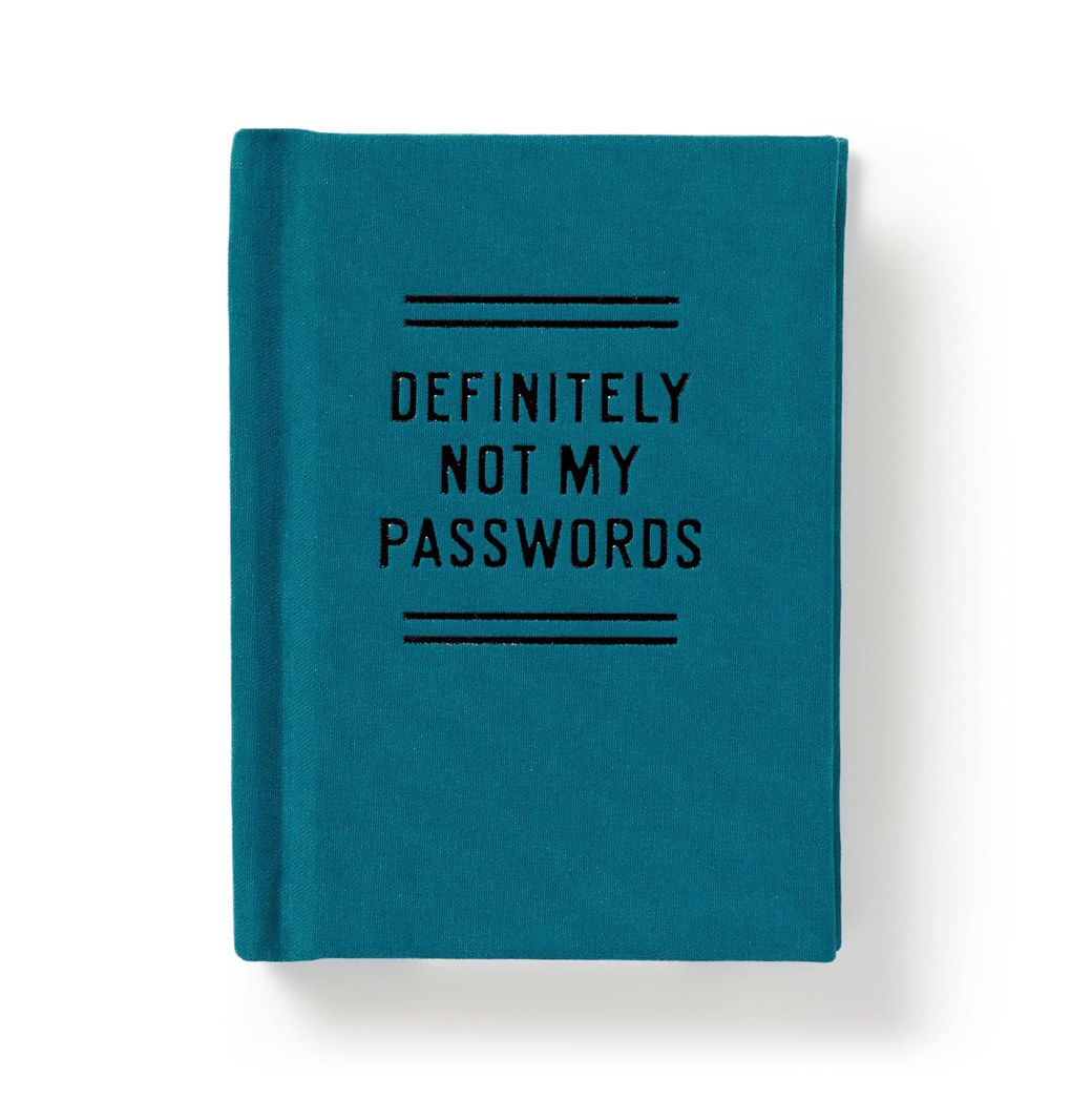Definitely Not My Passwords Tiny Pocket Diary